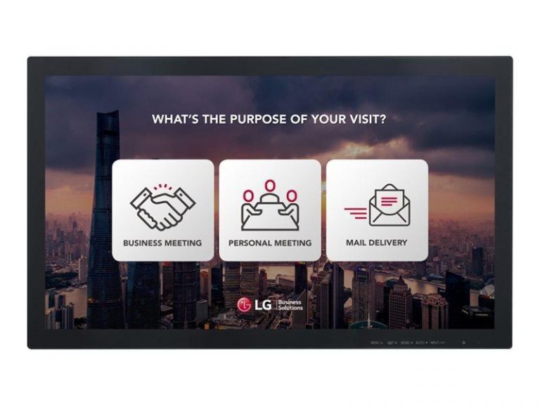 LG 23SE3TE-B Digital Signage (23") 58 cm LED-Touchdisplay