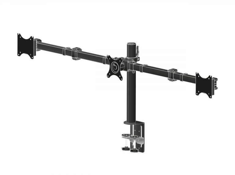 Iiyama Aufstellung DS1003C-B1 einstellbarer Arm für 3 Monitore (10"-27")