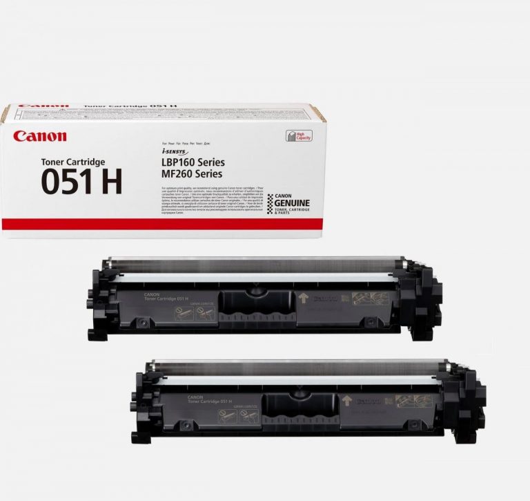 Canon Original Toner 051H Doppelpack schwarz hohe Ergiebigkeit (OP2169C002DP)
