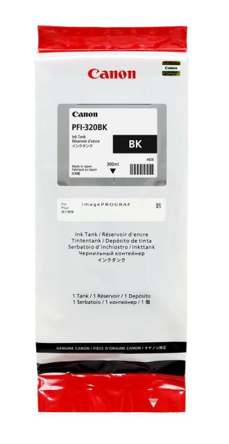 Canon Original Druckerpatrone PFI-320BK schwarz 300ml (2890C001)