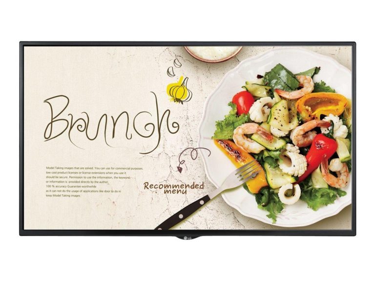 LG 43SM5KE-B Digital Signage 109 cm (43") LED-Display, Schwarz