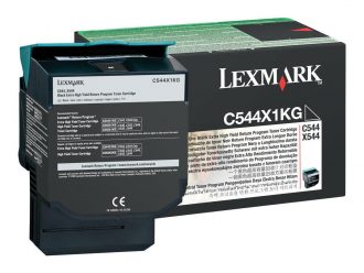 Lexmark Original Toner schwarz 6.000 Seiten (C544X1KG) für C544dn/dtn/dw/n, X544dn/dtn/dw/n