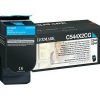 Lexmark Original Toner cyan 4.000 Seiten (C544X2CG) für C544dn/dtn/dw/n, C546dtn, X544dn/dtn/n/dw, X546dtn