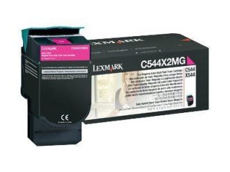 Lexmark Original Toner magenta 4.000 Seiten (C544X2MG) für C544dn/dtn/dw/n, C546dtn, X544dn/dtn/dw/n, X546dtn