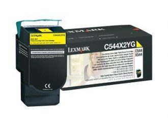 Lexmark Original Toner gelb 4.000 Seiten (C544X2YG) für C544dn/dtn/dw/n, C546dtn, X544dn/dtn/dw/n, X546dtn, X548de/dte