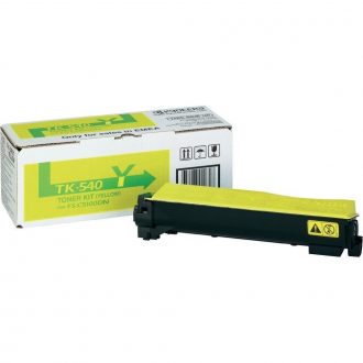 Kyocera Original TK-540Y Toner gelb 4.000 Seiten (1T02HLAEU0 ) für FS-C5100DN