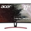Acer Monitor ED273URP Curved-LED-Display 68,6 cm (27") schwarz/rot