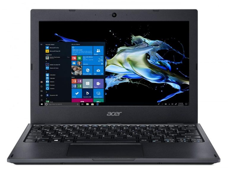 Acer TravelMate B1 29,46 cm (11,6") Notebook Intel Celeron N4100, 4GB RAM, 64GB eMMC, HD-Display, Windows 10 Pro EDU