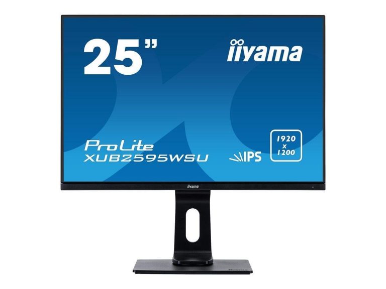 Iiyama Monitor ProLite XUB2595WSU-B1 LED-Display 63,36 cm (25") schwarzmatt