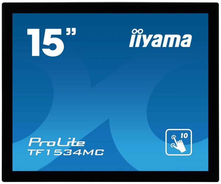 Iiyama Monitor ProLite TF1534MC-B6X Touch-LED-Display 38,1 cm (15") schwarzmatt