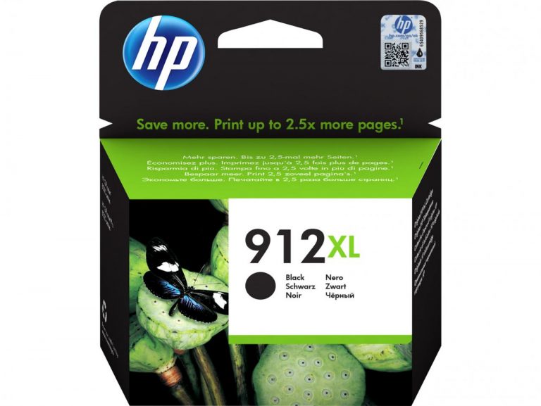 HP Original 912XL Tinte schwarz 825 Seiten (3YL84AE)