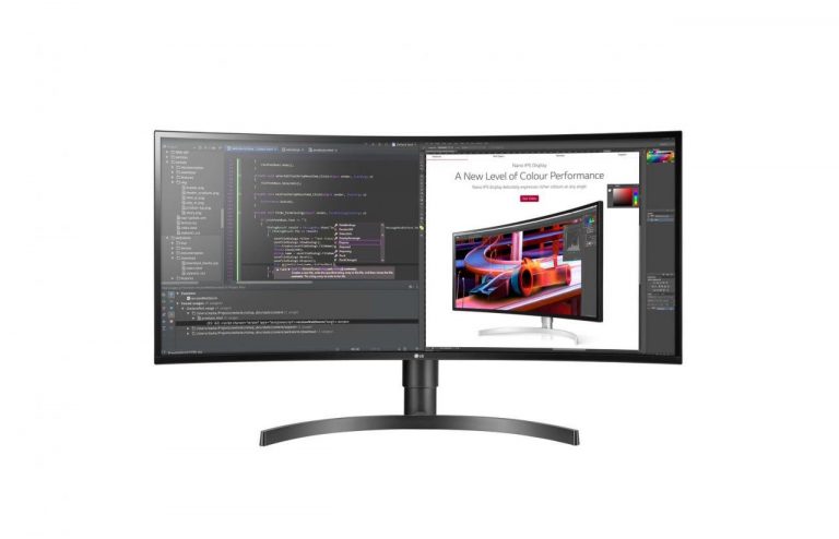 LG Monitor 34WL85C-B LED-Display 86,36 cm (34") Curved Design mattschwarz