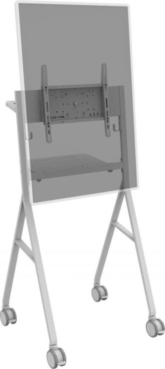 Vision VFM-F10 Rollwagen für digitale Flipcharts weiß