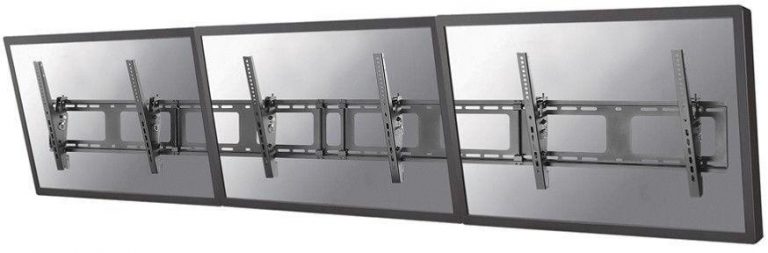 NewStar NS-WMB300BLACK Menüboard / Display Halterung 3x Displays querformat
