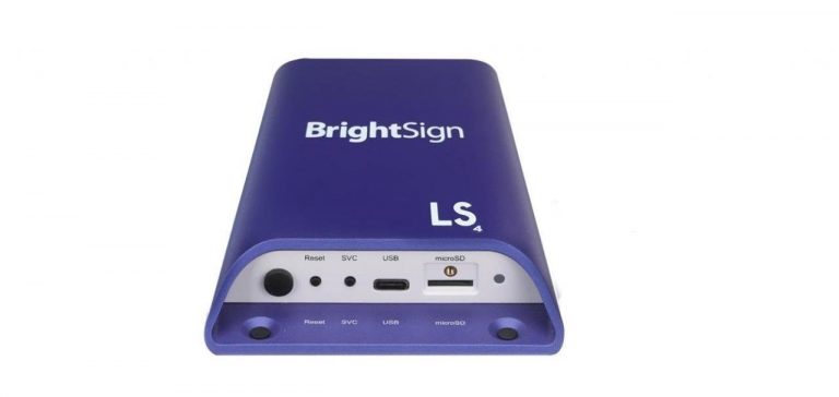BrightSign Digital Signage Player LS424 Standard I/O Player