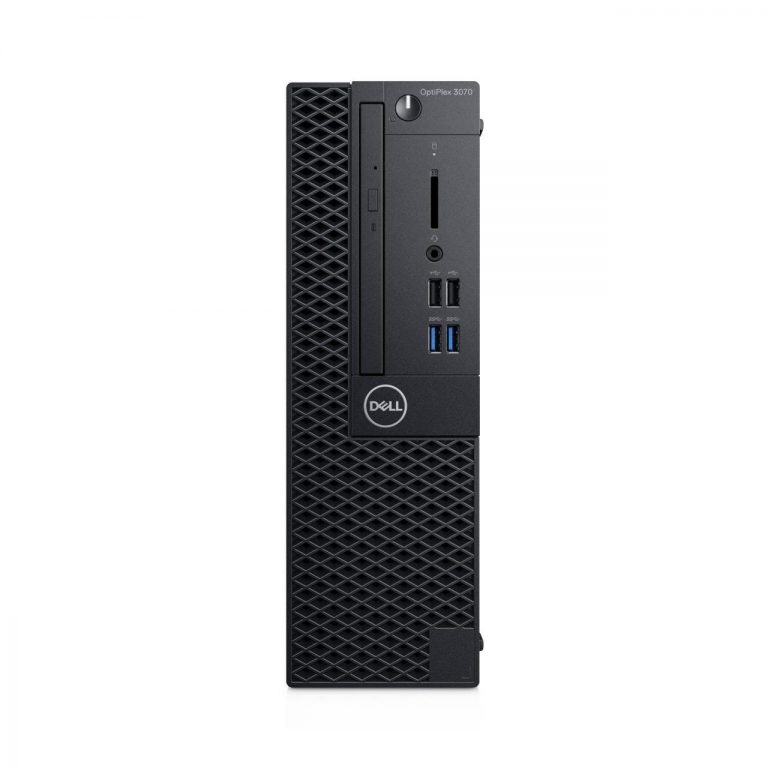 Dell OptiPlex 3070 Small Form Factor Intel Core i5-9500, 8GB RAM, 256GB SSD, Win10 Pro, Intel UHD Graphics 630