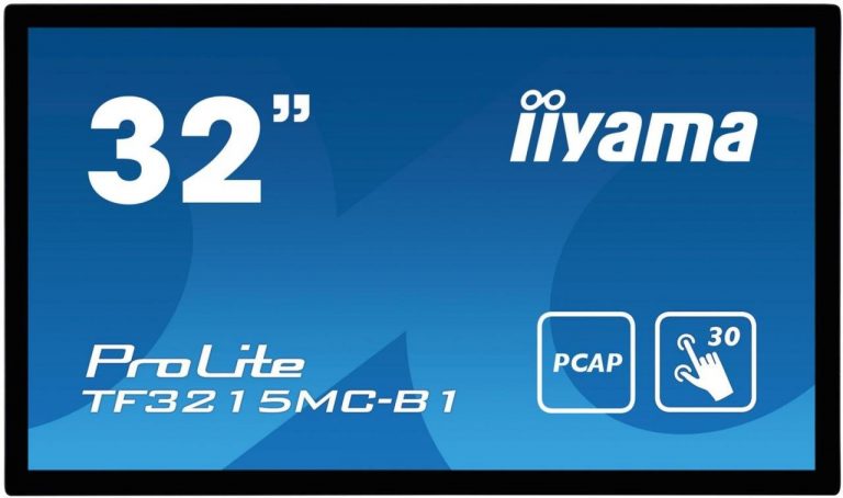Iiyama Digital Signage ProLite TF3215MC-B1 Touch LED-Display80 cm (32") schwarz