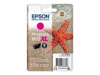 Epson Original 603XL Druckerpatrone Magenta 350 Seiten 4 ml (C13T03A34010)