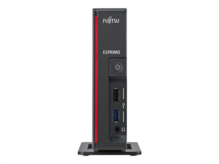 Fujitsu ESPRIMO G558 Mini-PC Intel Pentium Gold G5420, 4GB RAM, 64GB HDD, IntelHD Graphics 610, Win10 Pro