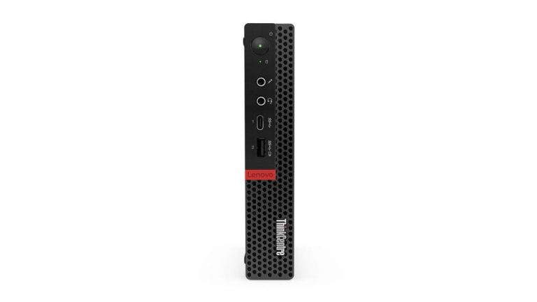 Lenovo ThinkCentre M720q Tiny Mini-PC Intel Core i5-9400T, 8GB DDR4, 256GB SSD, ohne Betriebssystem