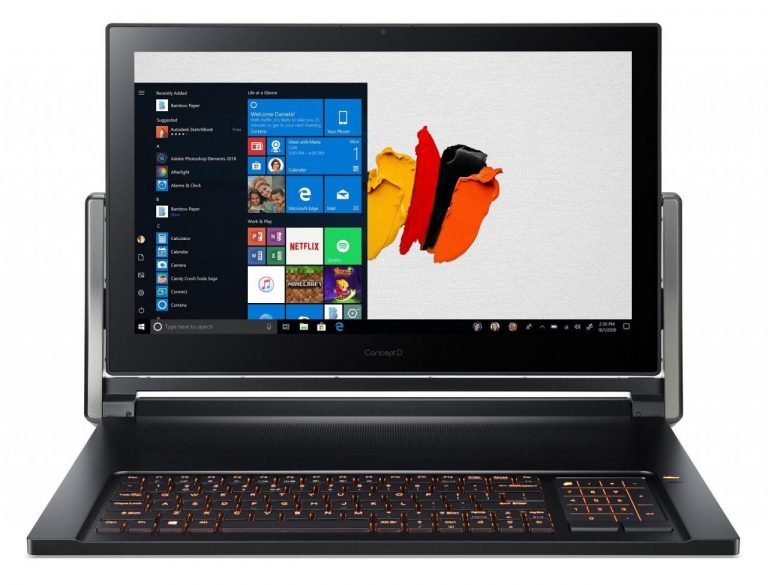 1.Jahr Geld zurück+Reparatur im Garantiefall für gew.Endk.-> Acer ConceptD 9 Intel Core i9-9980H Grafik Notebook 43,94 cm (17,3") 32GB RAM, 1TB SSD, NVIDIA,Touch UHD, Win 10 Pro