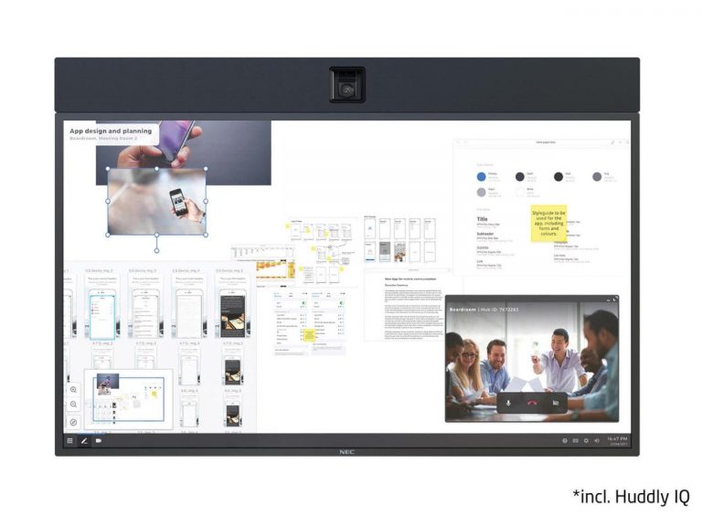 NEC InfinityBoard 2.1 Touch-Display 138,78 cm 55 Zolll schwarz