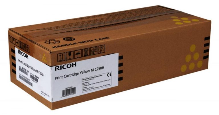 Ricoh Original M C250H Toner gelb 6.300 Seiten (408343) für Ricoh M C250FW, P C301W