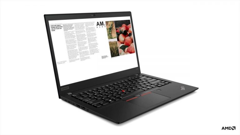 Lenovo ThinkPad T495s 35,5 cm (14") Notebook AMD Ryzen 7 PRO3700U, 16GB RAM, 512GB SSD, Radeon Vega 10, FHD, Win10 Pro