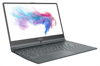 MSI Modern 14 A10RB-638 (14") 35,7 cm Notebook Intel Core i7-10510U, 8GB RAM, 512GB SSD, FHD, GeForce MX250, Win10 Home