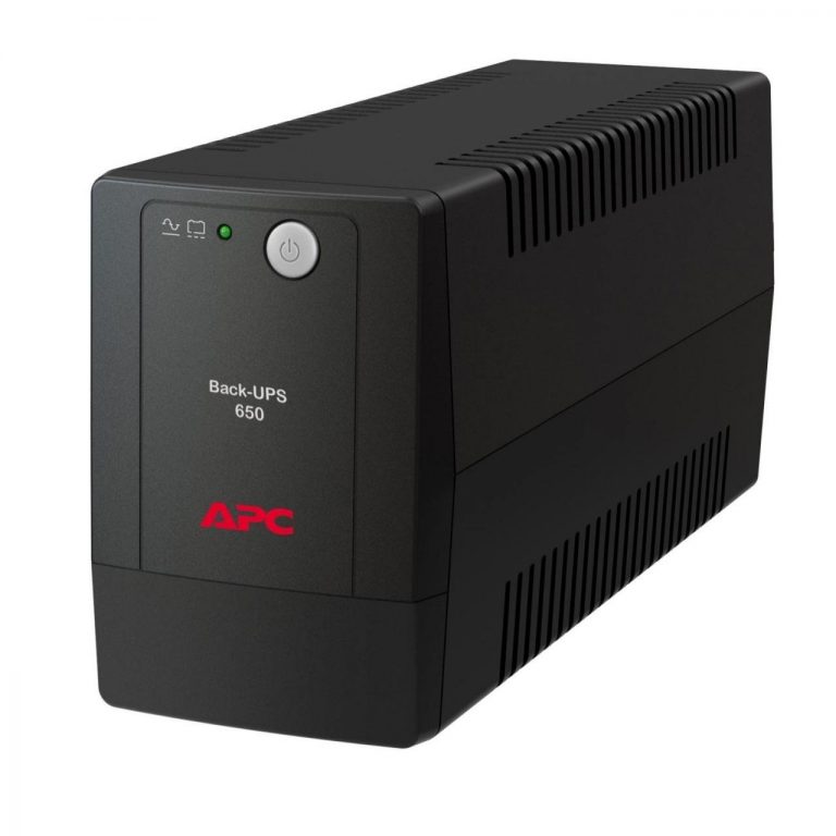 APC BX650LI-GR Back-UPS BX 650VA, 230 V, AVR, 2-fach Schuko-Ausgänge