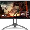 AOC AGON AG273QX Gaming Monitor 68,6 cm 27 Zoll schwarz/rot