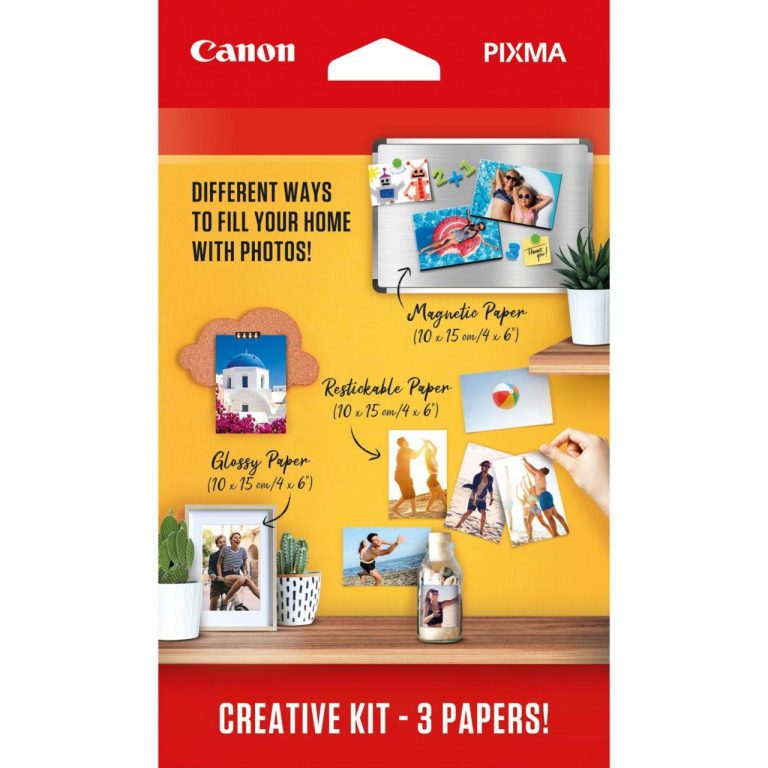 Canon Creative Kit 3 Papiersorten MG-101 + RP-101 + PP-201