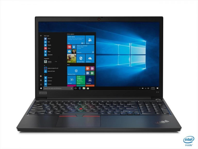 Lenovo ThinkPad E15 Intel Core i7-10510U Notebook 39,6 cm (15,6") 16GB RAM, 512GB SSD, 1TB HDD, Full HD, Win10 Pro