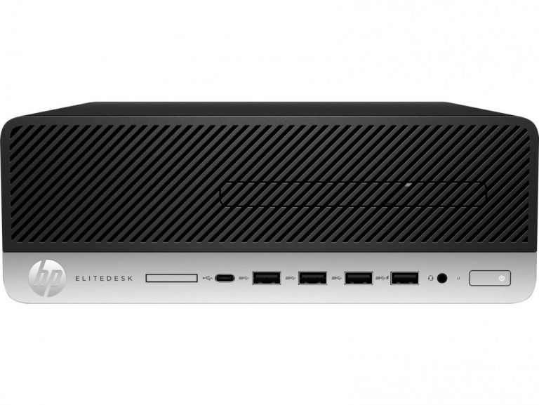 HP EliteDesk 705 G5 Small-Form-Factor-PC AMD Ryzen 5 Pro 340 0G, 8GB RAM, 256GB SSD, Win10 Pro