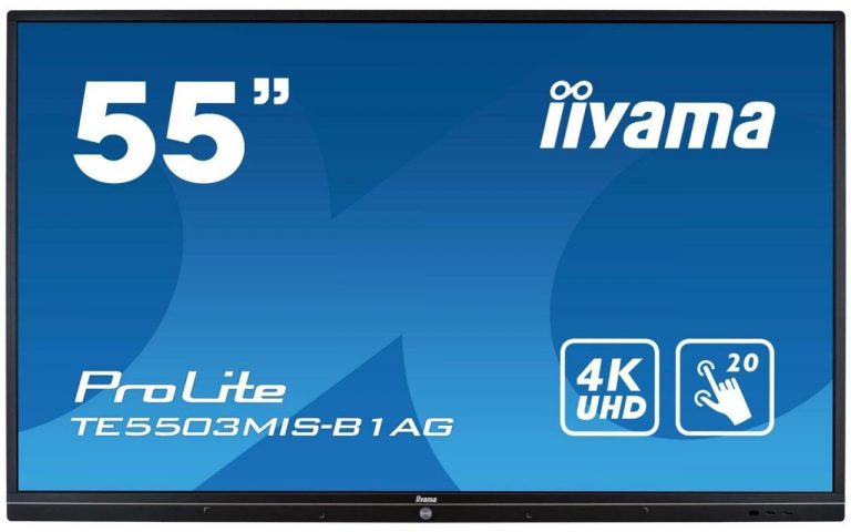 Iiyama Digital Signage ProLite TE5503MIS-B1AG Touch-LED-Display 138,8 cm 55 Zoll schwarz