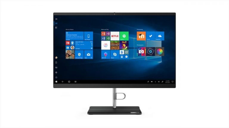 Lenovo V540-24 All-in-One-PC 60,45cm (23.8") Full HD Display, Intel Core i5-8265U, 8GB DDR, 256GB SSD, Win10 Pro