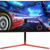 AOC AG353UCG Curved Gaming-Monitor 89 cm 35 Zoll schwarz/rot