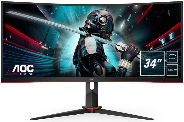 AOC CU34G2/BK Curved Gaming Monitor 86 cm (34 Zoll)