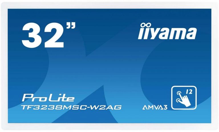 Iiyama Digital Signage ProLite TF3238MSC-W2AG Touch LED-Display 80 cm 32 Zoll weiß