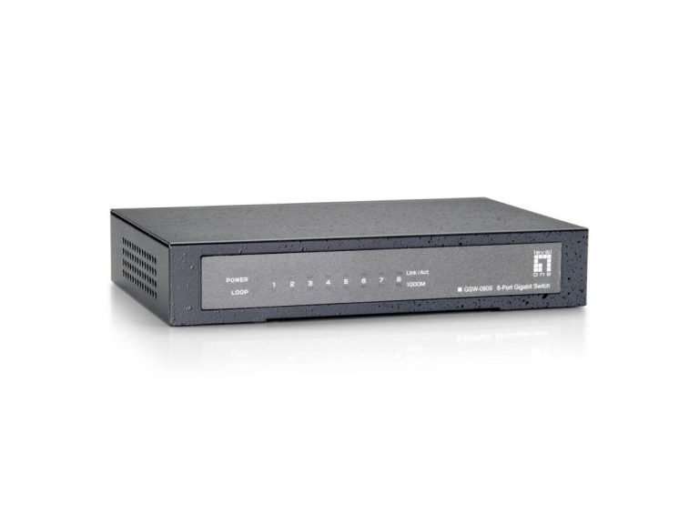 LevelOne GSW-0809 8-Port Gigabit Switch