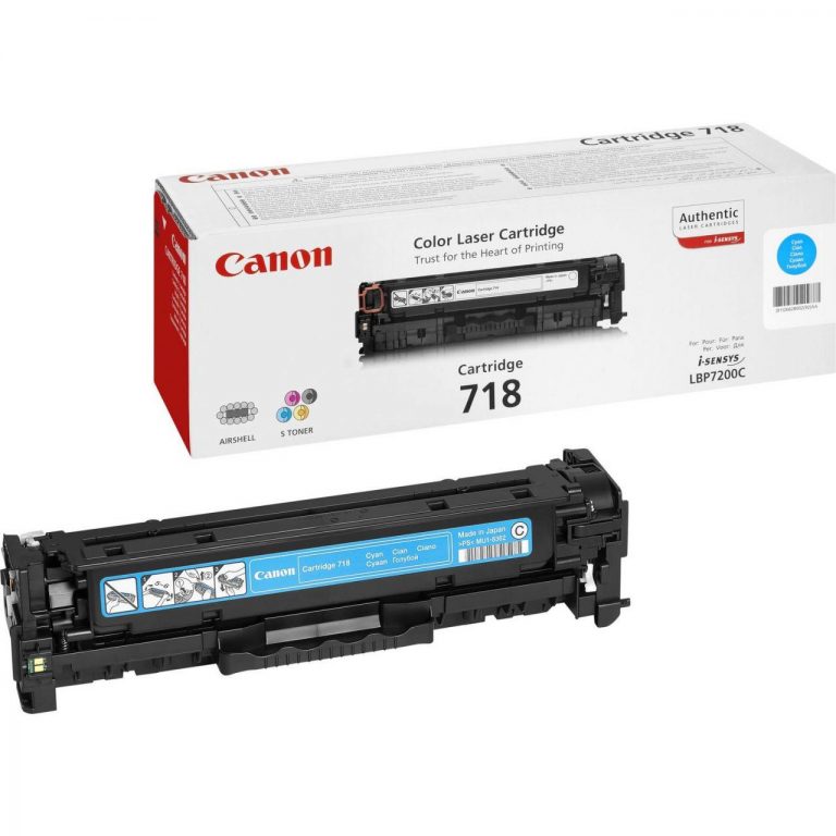 Canon Original Toner 718C cyan 2.900 Seiten (2661B002)