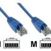 OFFICE-Partner Premium Netzwerk-Kabel 1m blau