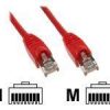 OFFICE-Partner Premium Netzwerk-Kabel 0,50m rot