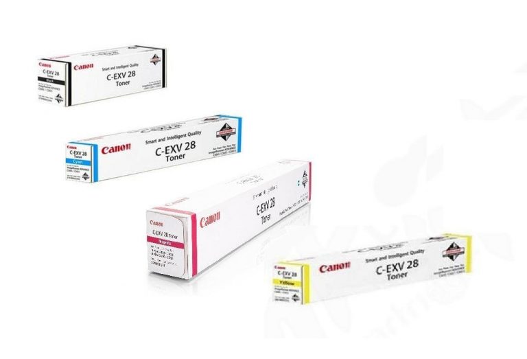 Canon Original Toner C-EXV28 4er-Set schwarz, cyan, magenta, gelb
