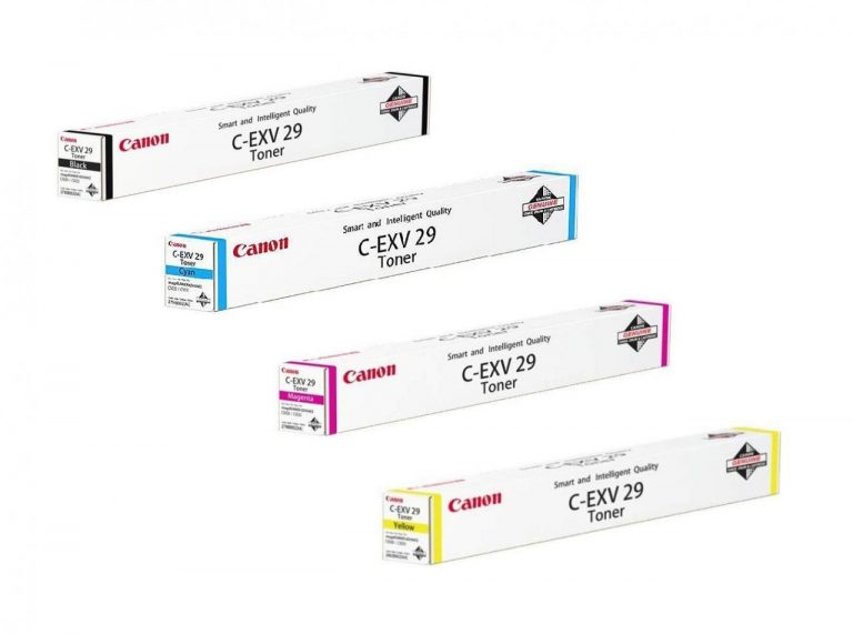 Canon Original Toner C-EXV29 4er-Set schwarz, cyan, magenta, gelb