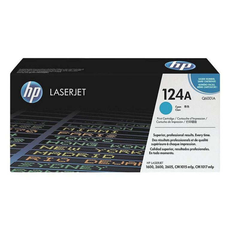 HP Original 124A Toner cyan 2.000 Seiten (Q6001A)