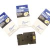 Brother Original P-Touch Farbband schwarz gelb (TC-601)