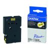 Brother Original P-Touch Farbband schwarz gelb (TC-691)