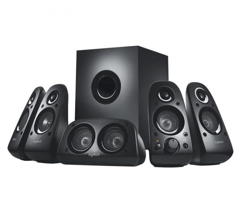 Logitech Z-506 5.1-Surround-Sound-Lautsprechersystem mit Subwoofer