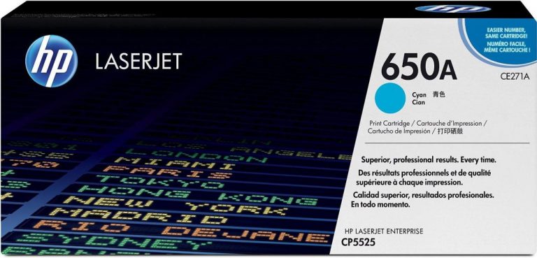 HP Original 650A Toner cyan 15.000 Seiten (CE271A)